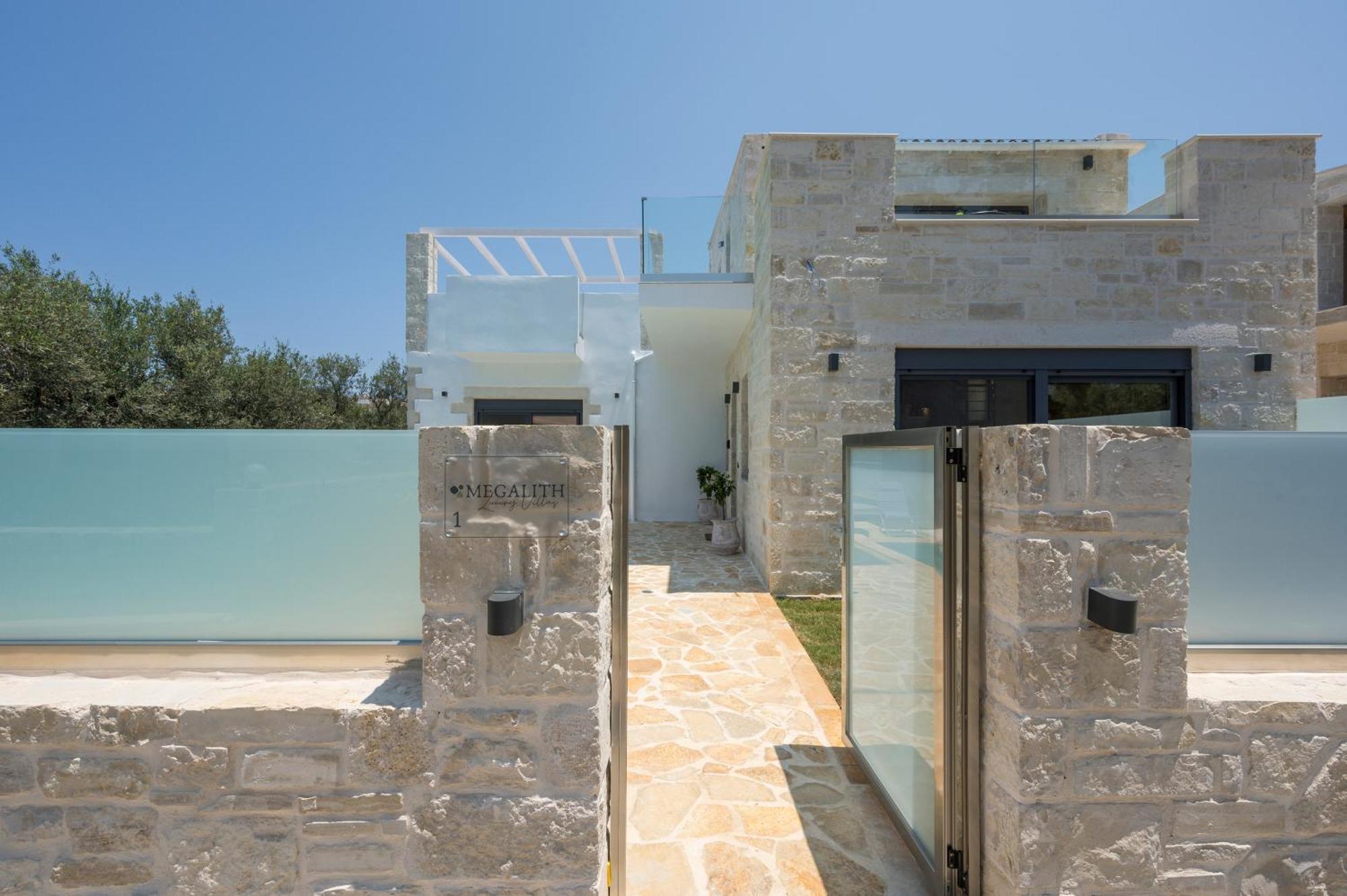 Megalith Villas Agia Marina Exterior foto